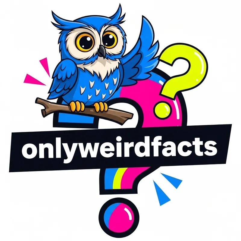 OnlyWeirdFacts - Vibrant Owl & Question Mark - Eye-catching Profile