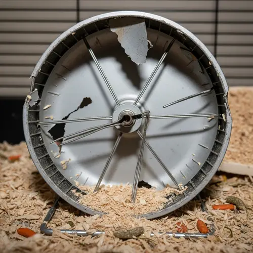Damaged Hamster Wheel: Repair or Replace?