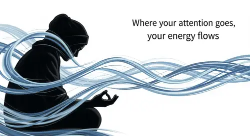 Guiding Energy with Intention - Image for Ad Banner