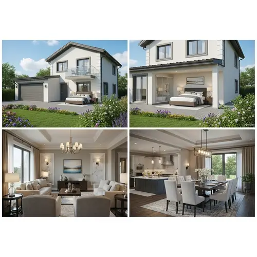 Spacious 300 sqm Residential House with Cozy Living Room and Garden