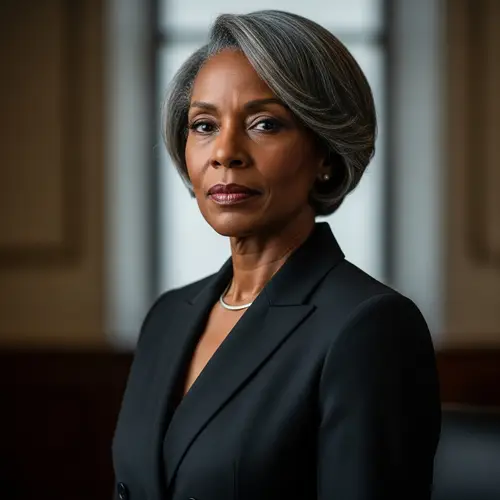 Powerful Black Woman in Her 50s | Strength & Sophistication