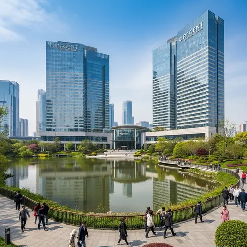 Regent International, Hangzhou, China - Modern Architecture & Tranquil Harmony