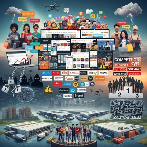 E-commerce Growth & Challenges: Dynamic Landscape Representation