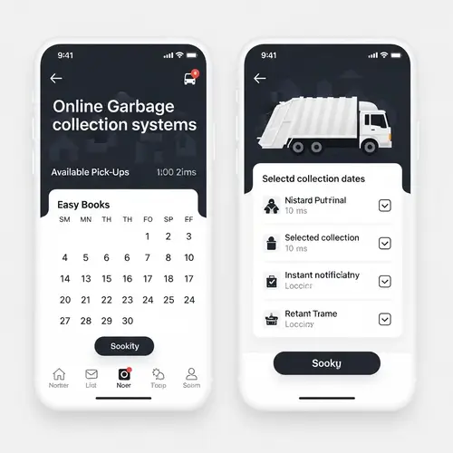 Online Garbage Collection Booking System: User-Friendly Mobile App