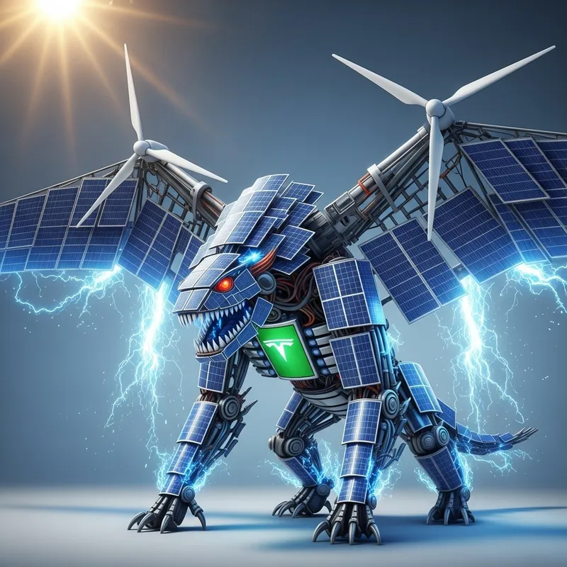 Tesla Monster - Symbol of Renewable Creativity