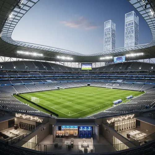 Luxurious €8 Billion Football Stadium Design