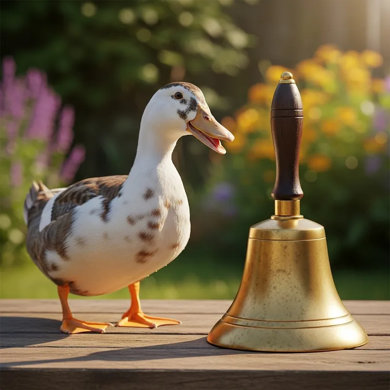 Duck and Bell: Adorable Pairing