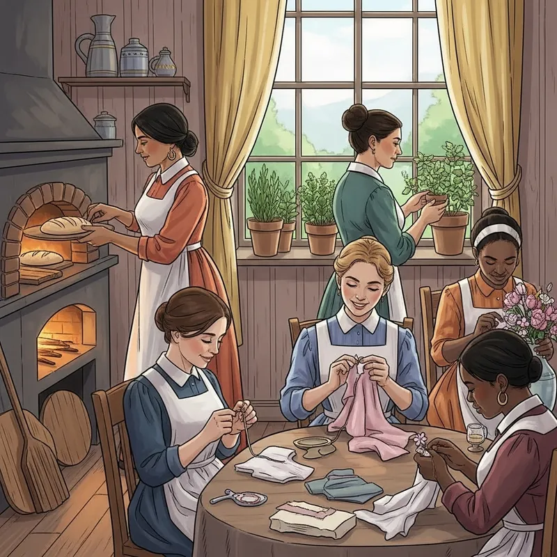 Diverse Domestic Women: Capturing the Essence of Household Tasks Diverse Domestic Women: Capturing the Essence of Household Tasks