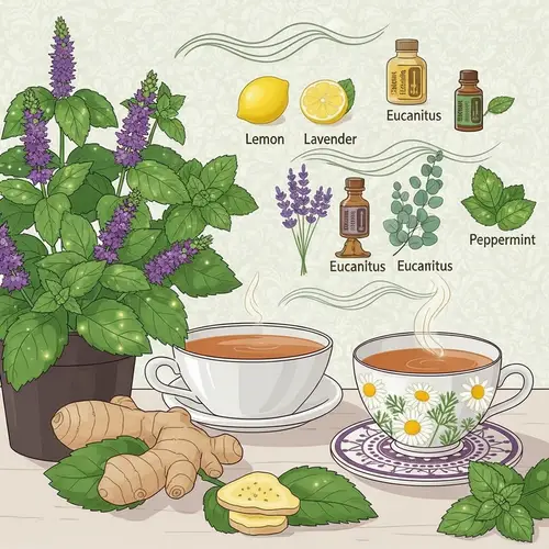 Natural Stomach Pain Remedies - Soothing Plant-based Solutions