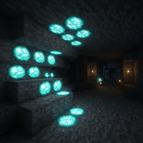 Unearth the Glittering Beauty of Diamonds in Minecraft