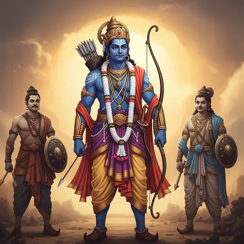 Divine Image of God Ram: A Symbol of Virtue