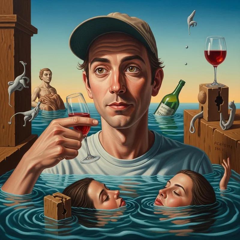 Dreamlike Surrealism: Depiction of Addiction Emotions in Artwork
