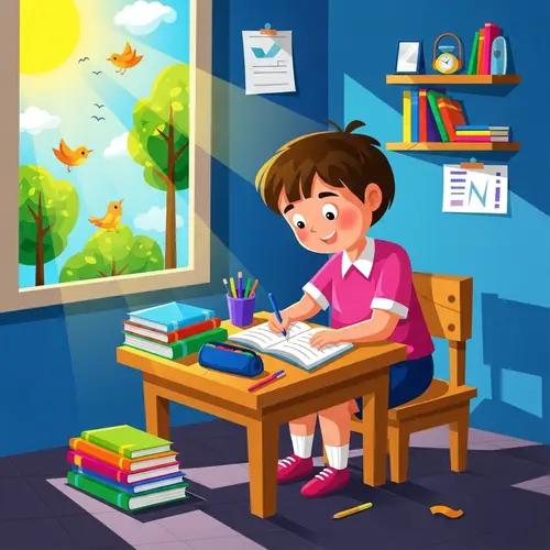 Abstract Art of Primary School Children