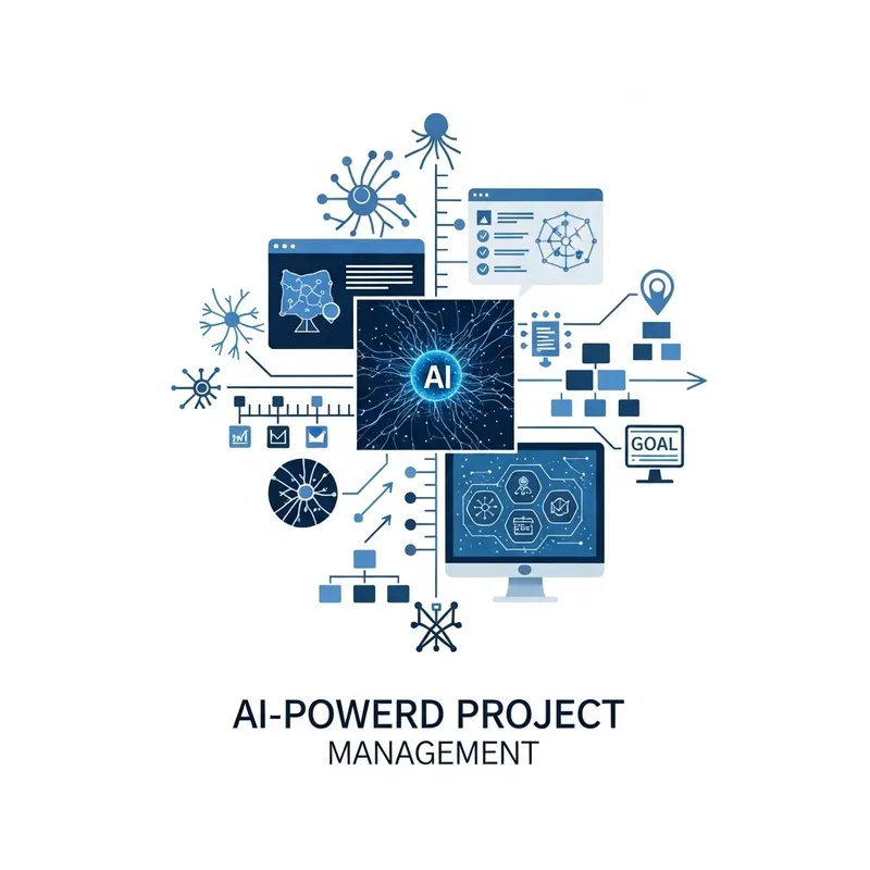 AI & Project Management Emblem Design