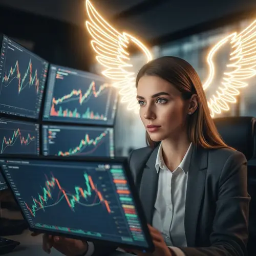 Pretty Girl Trader: Angel Trades Bitcoin Smartly