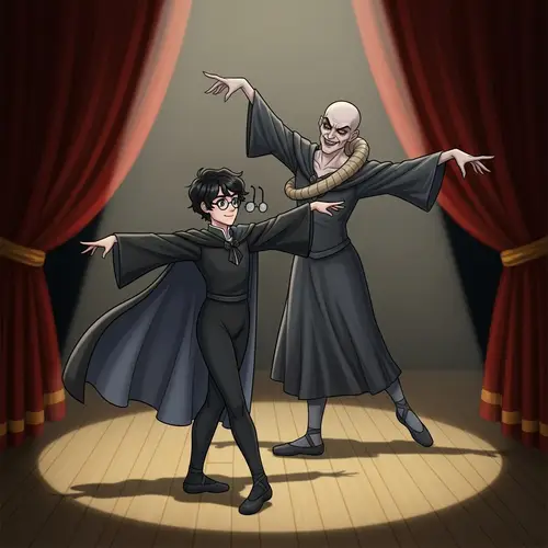 Harry Potter Ballet Performance with Voldemort | Wizard Dance Show