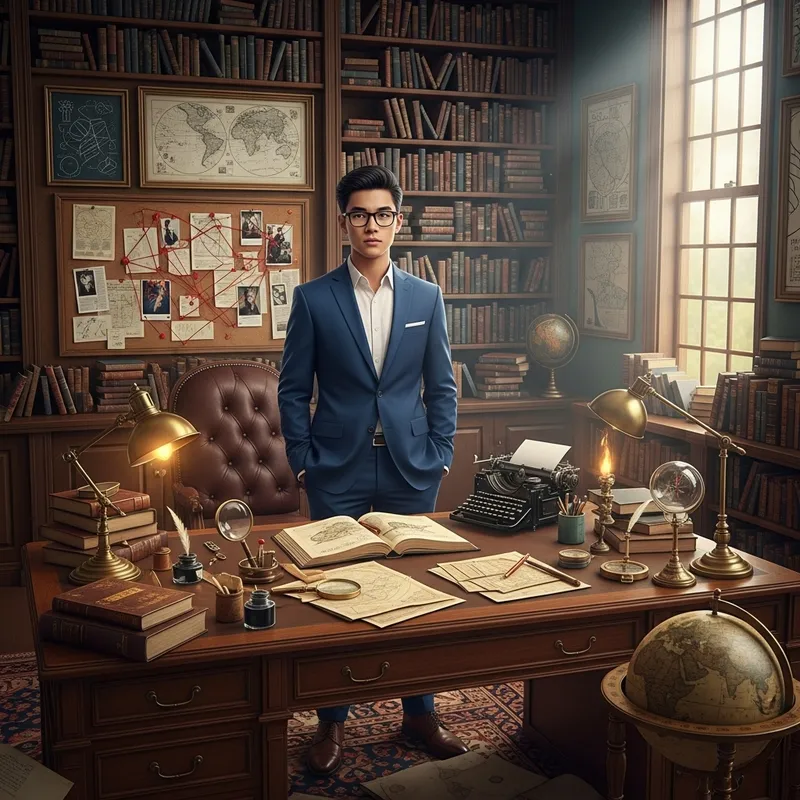 Kudo Shinichi Mystery-Solving Room