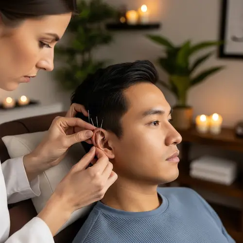 Ear Acupuncture for Calm & Relaxation - Acupuncture Therapy