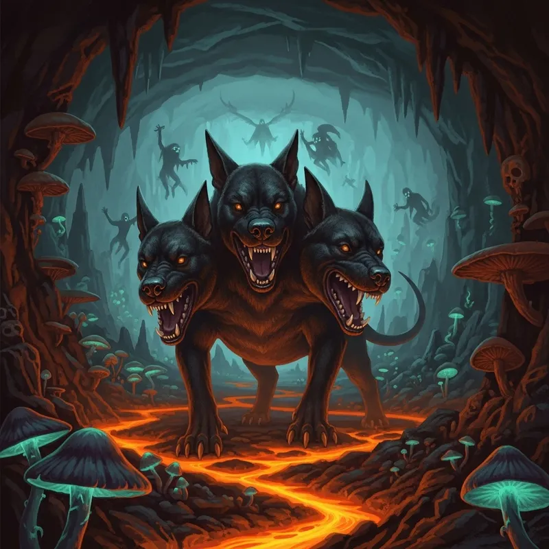 Cerber: Mighty Guardian of the Underworld Realm Cerber: Mighty Guardian of the Underworld Realm