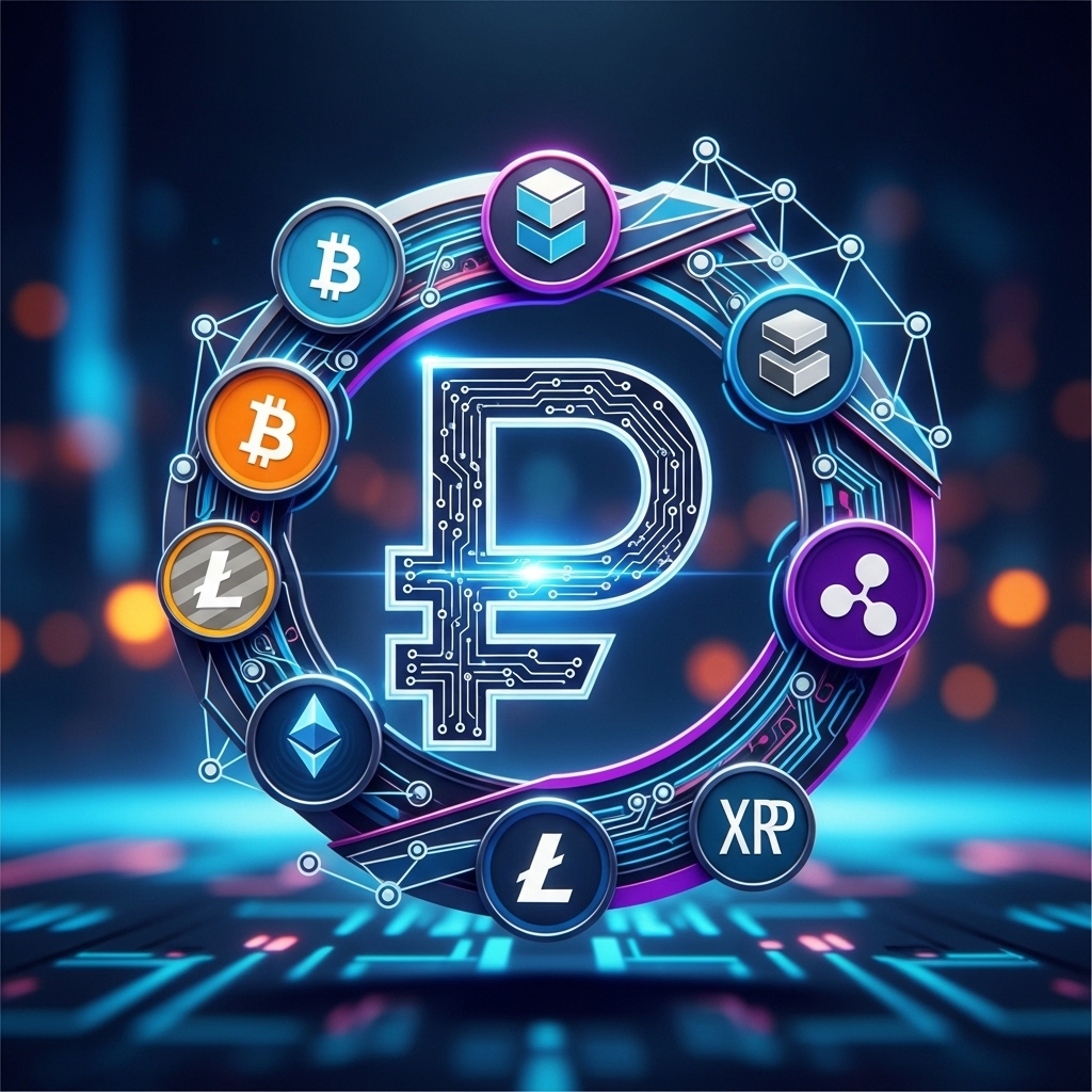 Luxurious DPS Coin Inspired by Bitcoin Design | AI Art Generator | Easy- Peasy.AI