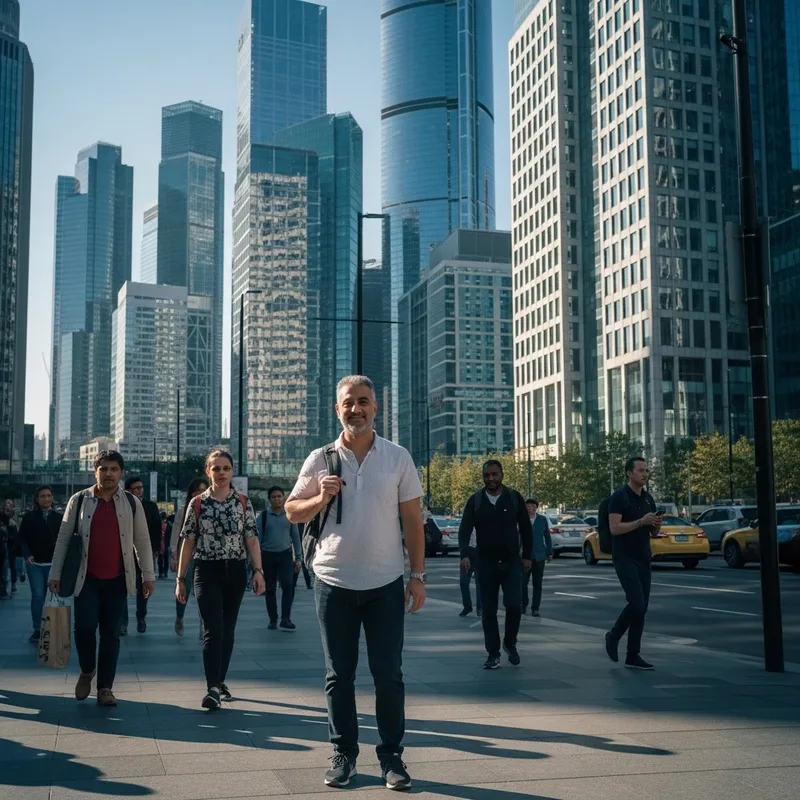 Faisal - Cityscape Portrait