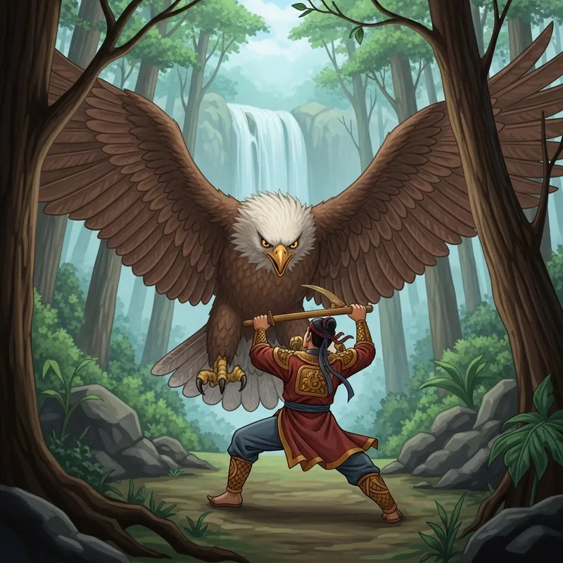 Legend of Thach Sanh - Epic Battle with Giant Eagle