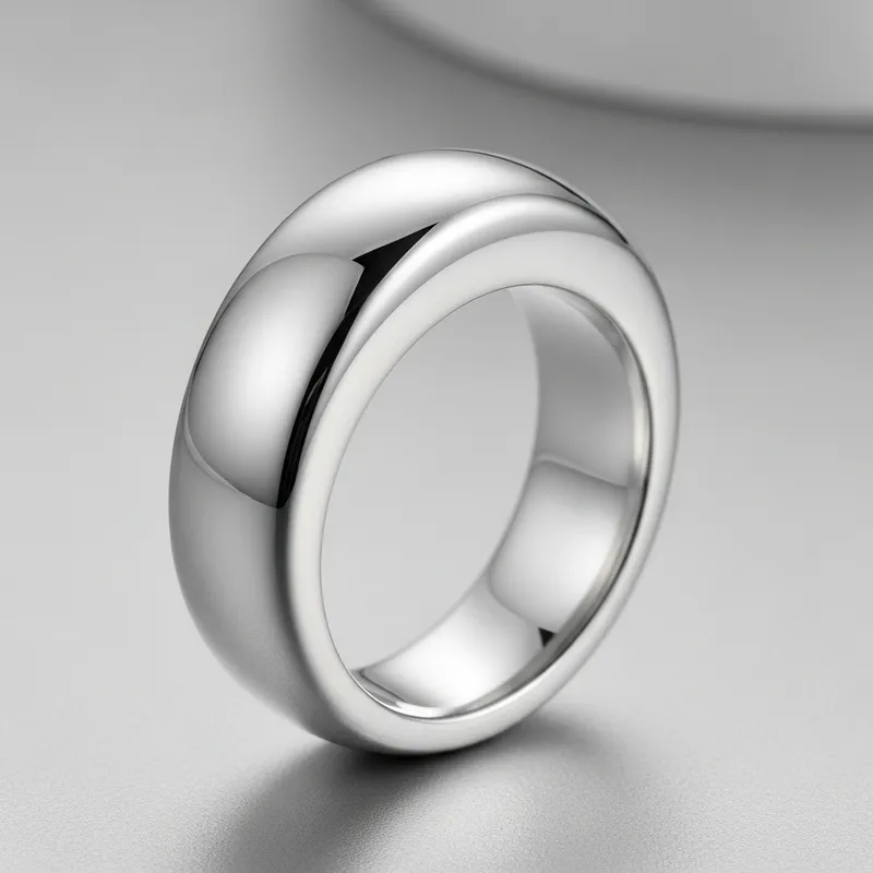 Silver Ladies Ring - Gleaming & Bold Design for Any Occasion