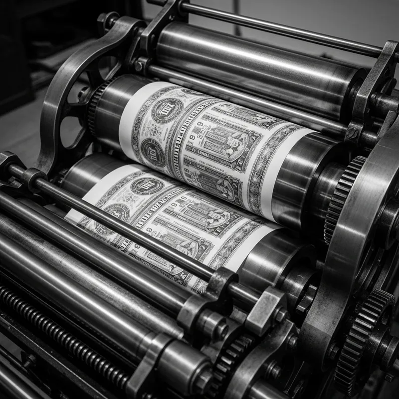Money Printing Press Documentary | Precision in Black & White