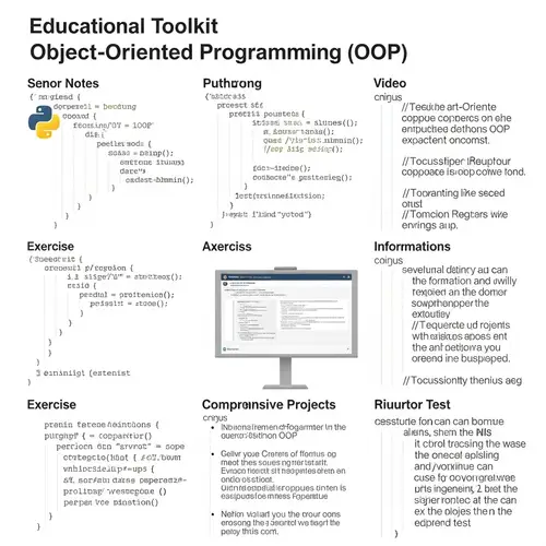 Senior High School OOP Educational Toolkit: Python, Videos, Exercises