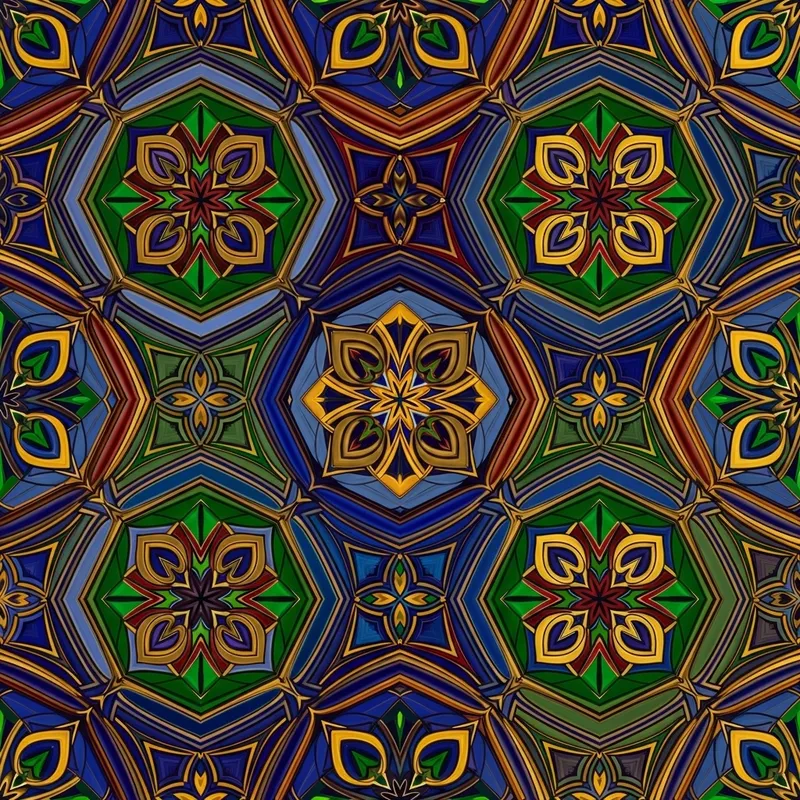 Mesmerizing Tessellation Pattern Inspired by Geometry of MC Escher