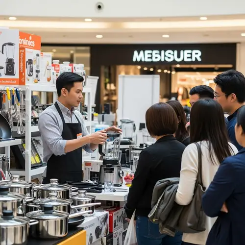 Direct Sales of Kitchen Products at Malls