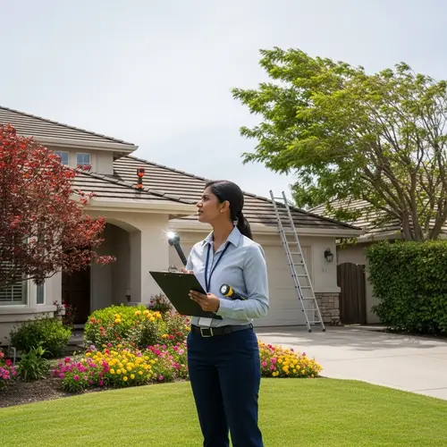 Realistic Property Inspection by South Asian Female Inspector