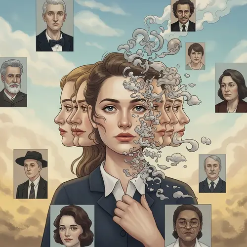 Transcendent Surrealist Composition with Fluid Transitions