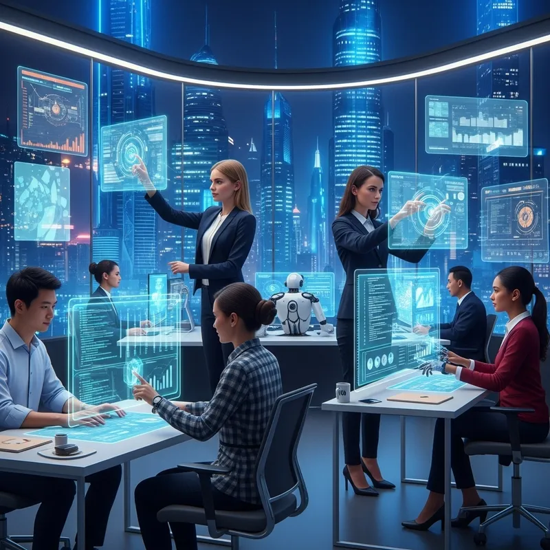 Future of AI & Software Dev in 2050: Technological Harmony Future of AI & Software Dev in 2050: Technological Harmony