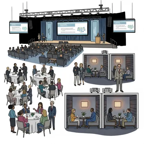 Conference Seating Ideas: Engaging and Diverse Setups