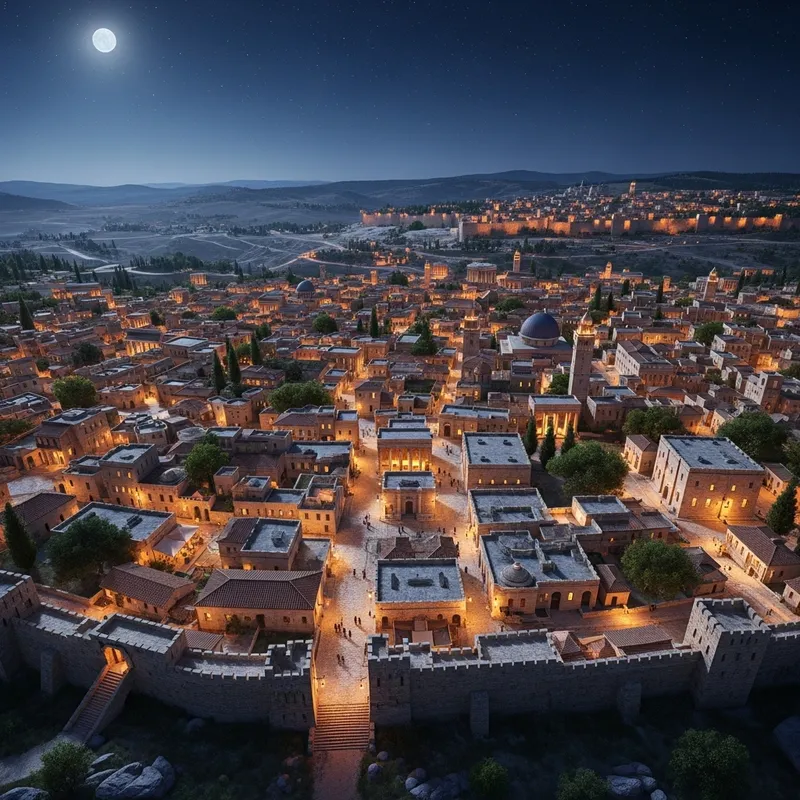 Discover Ancient Jerusalem at Night