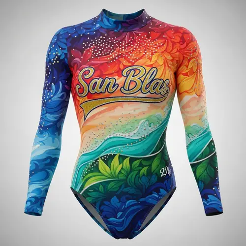 San Blas Gymnastics Leotard | Professional & Stylish Design