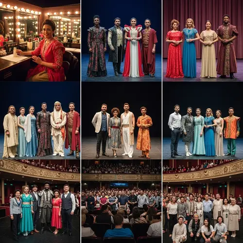 Vibrant Day at Musical Theatre in Shanghai