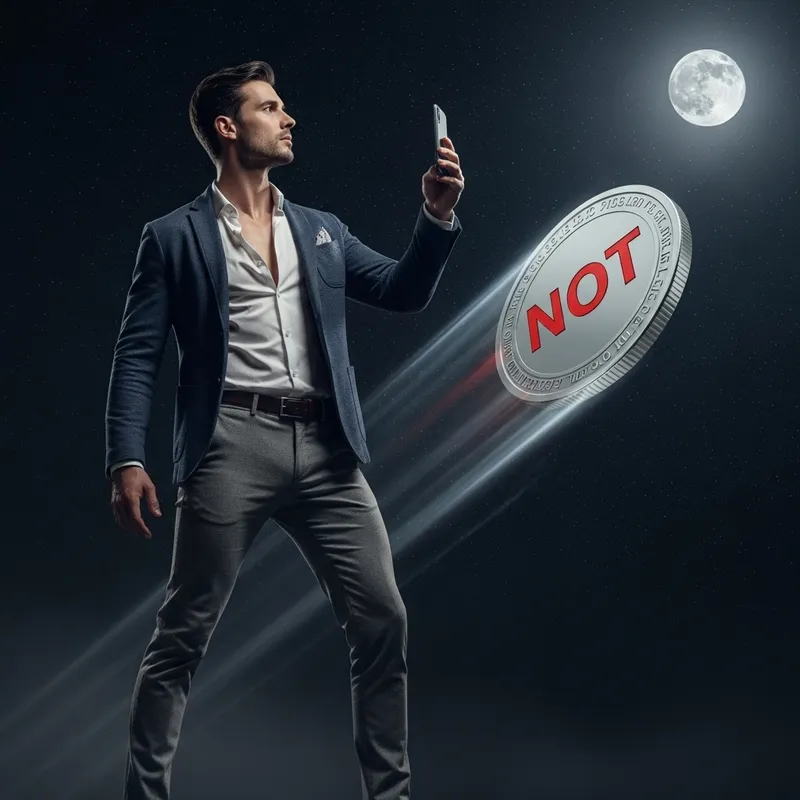 Pavel Durov Not Coin Flying to the Moon Pavel Durov Not Coin Flying to the Moon