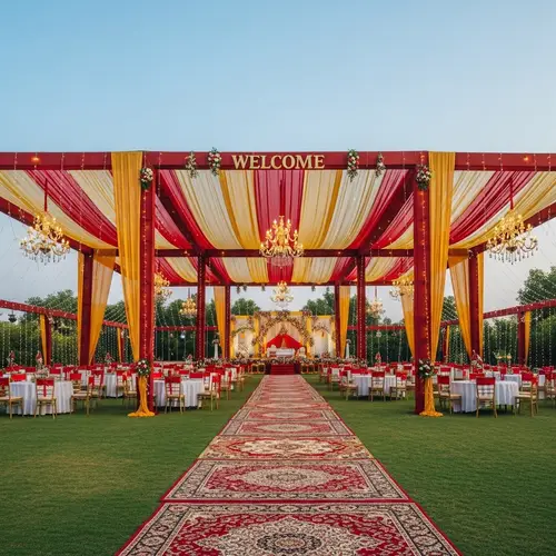 Traditional Indian Wedding Venue on 2 Acre Land