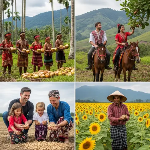 Cultural Diversity in Kalimantan, Sumba, Jawa, and Bandung