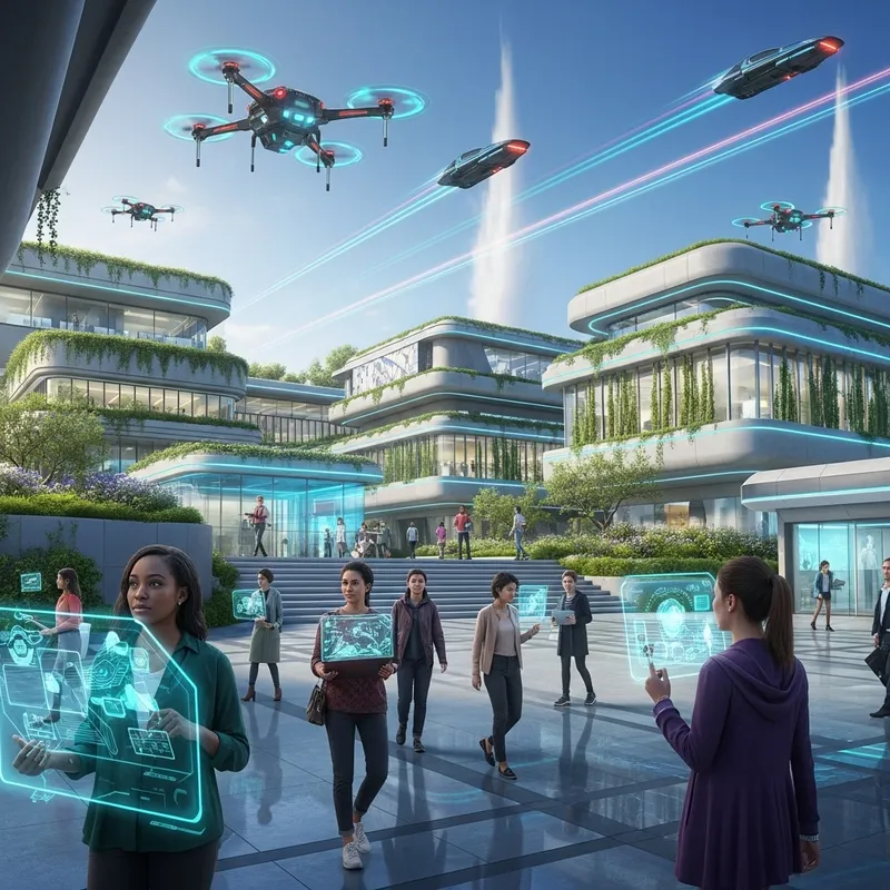 Science Fiction Academic Campus of the Future Science Fiction Academic Campus of the Future