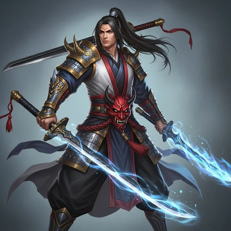 Yone: Legendary Sword-Wielding Warrior from League of Legends