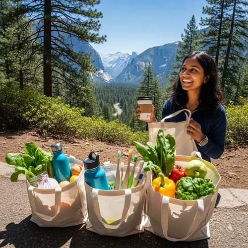 Vibrant Sustainable Living: Eco-Friendly Lifestyle in Nature