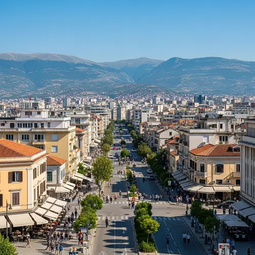 Discover Tirana: Urban Landscapes, Colorful Buildings & Mountain Views