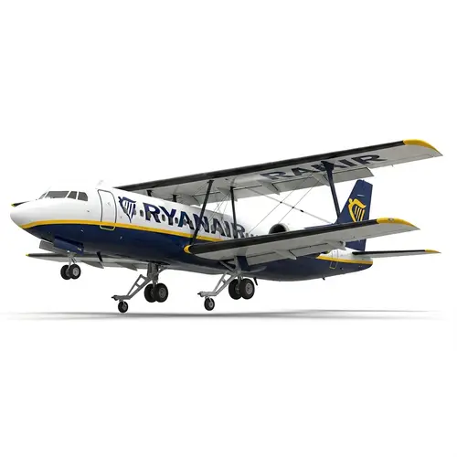 Ryanair Fokker DR1 Triplane Livery | Unique Aircraft Design