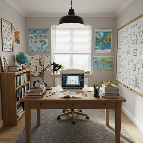 Home Schooling Environment: Inspiring Room Setup for Young Minds