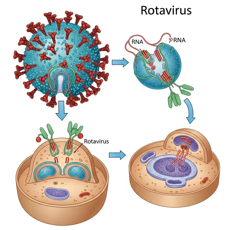 Rotavirus Replication Mechanism Explored