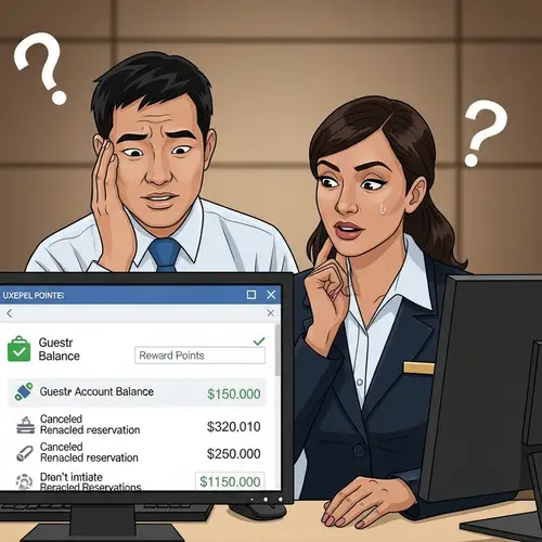 Hotel Front Desk Staff Facing Reward Points Issue | Urgent Situation