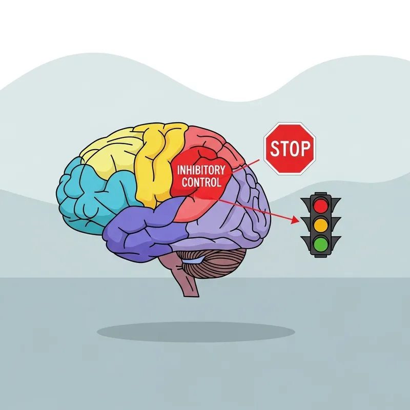 Executive Function Symbol: Inhibitory Control Visualization